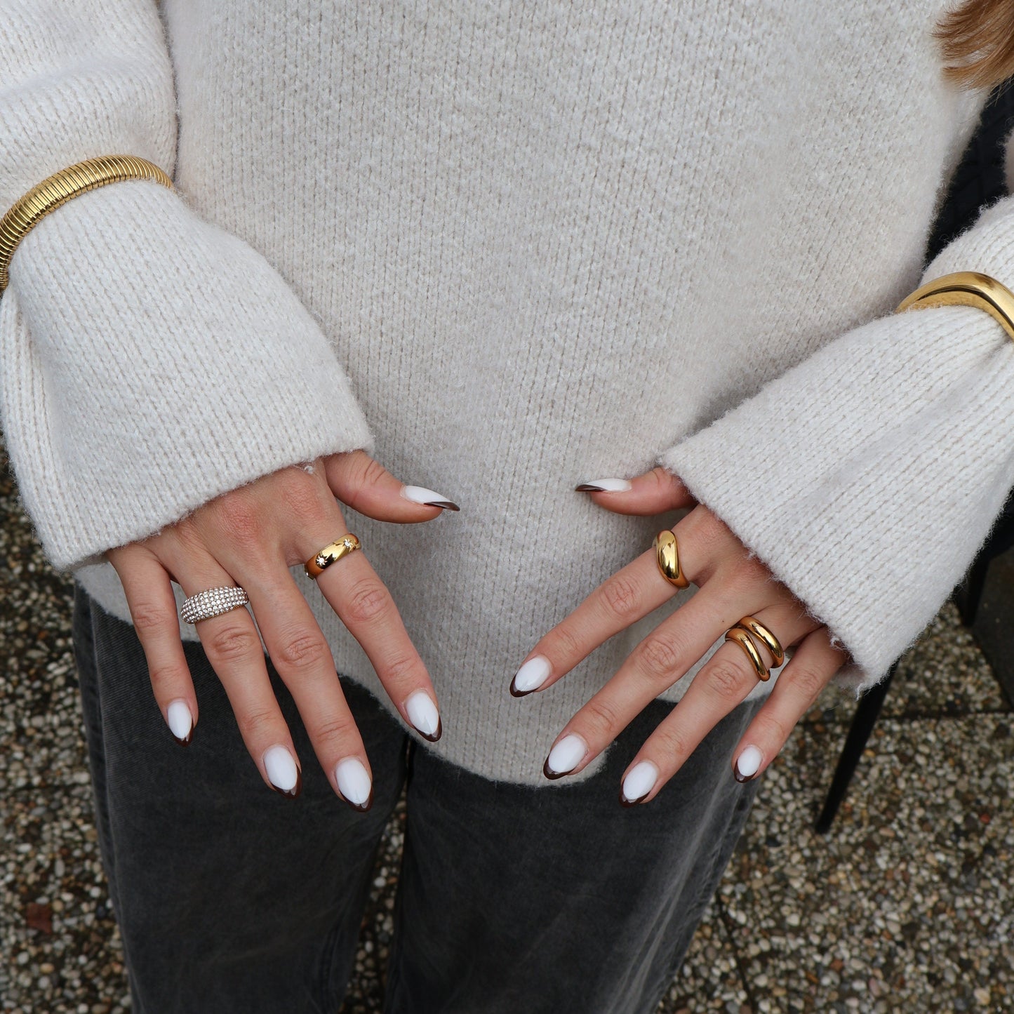 GOLDEN GLACÉ RING
