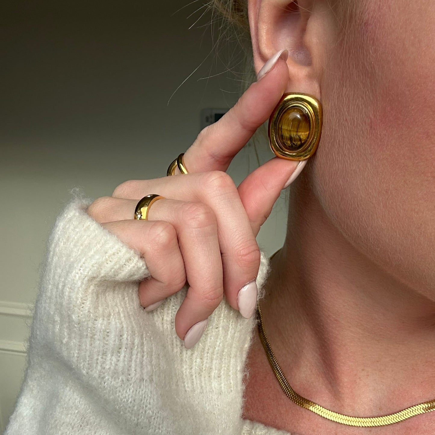 SOLAR EYE EARRINGS