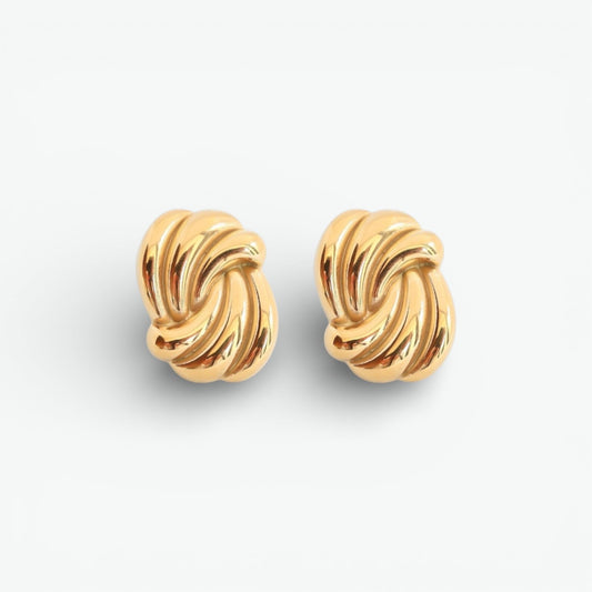 Gloss Knot Earrings