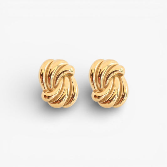 Gloss Knot Earrings