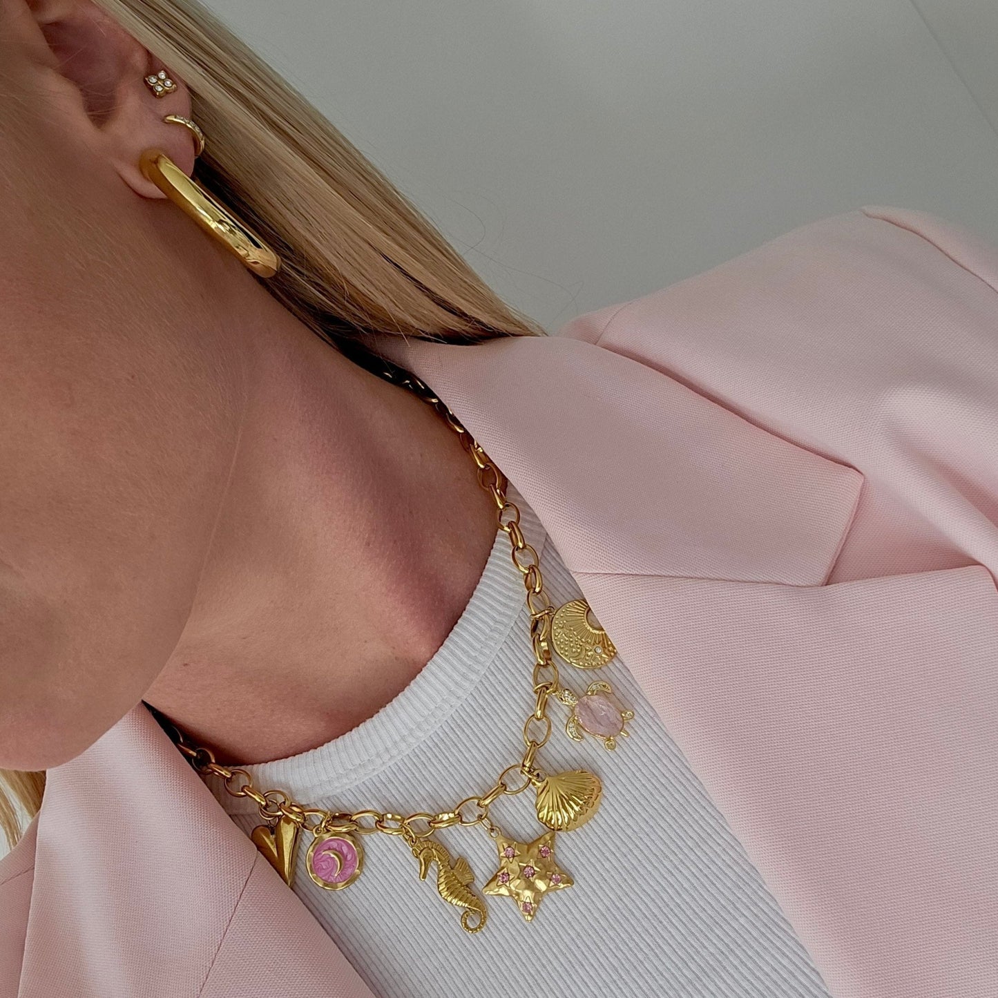 Oorbellen Basic Rond Goud