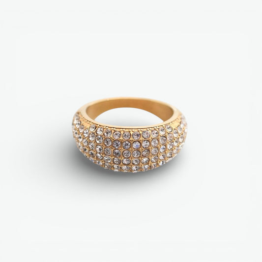 GOLDEN GLACÉ RING